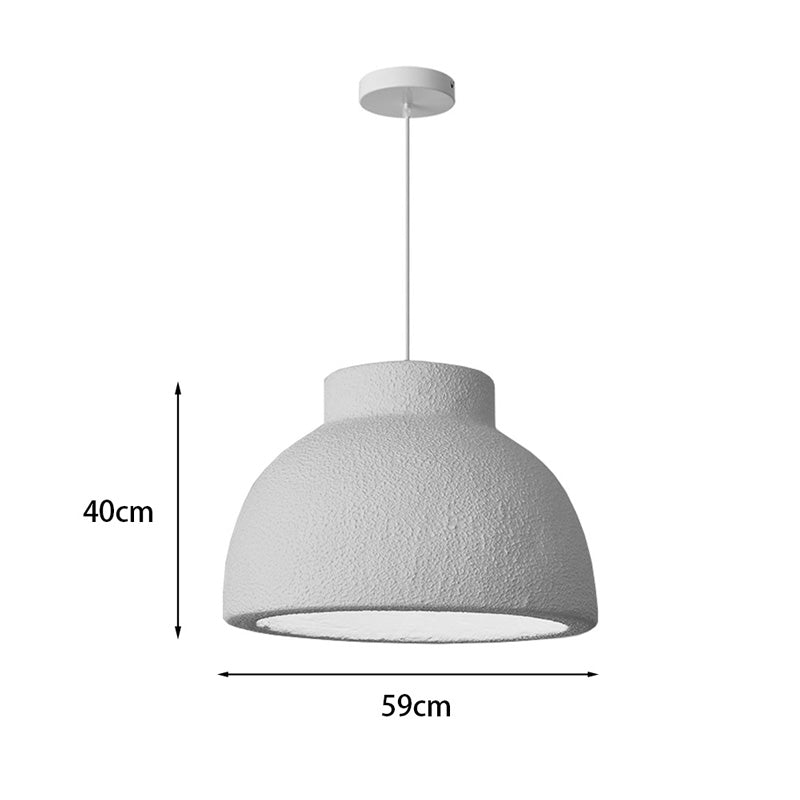 Φωτιστικό οροφής led Jenila pakoworld E27 ps λευκό Φ59x40εκ