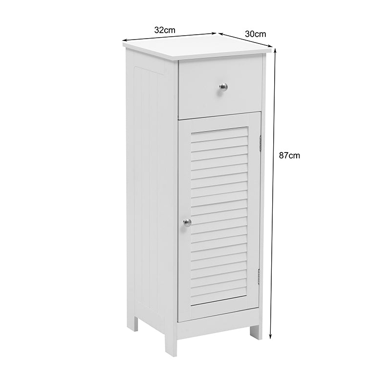 Ντουλάπι-στήλη Chesy pakoworld mdf σε φυσική απόχρωση 32x30x87εκ