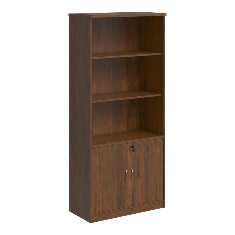 Βιβλιοθήκη γραφείου επαγγελματική Fesialo pakoworld wenge 80x40x180εκ