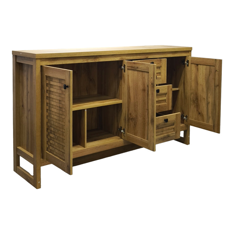 Μπουφές Beles pakoworld sonoma 160x40x93.5εκ