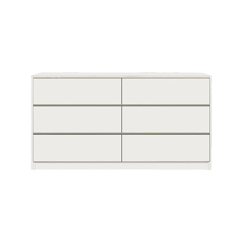 Συρταριέρα Kuanger pakoworld mdf σε λευκή απόχρωση 120x40x70εκ