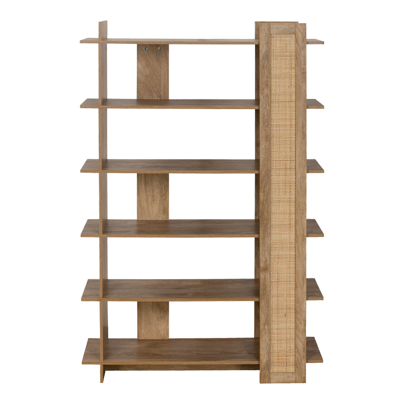 Βιβλιοθήκη Oslo pakoworld sonoma 100x32x146.5εκ