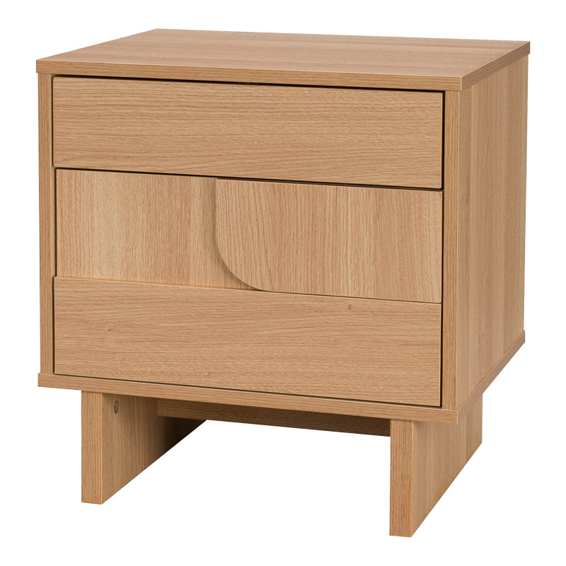 Κομοδίνο Jenfia 4Life mdf σε φυσική απόχρωση 48x39x50,5εκ
