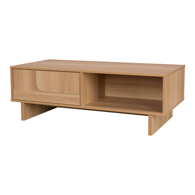 Τραπέζι σαλονιού Jenfia 4Life mdf σε φυσική απόχρωση 110x55x38,5εκ