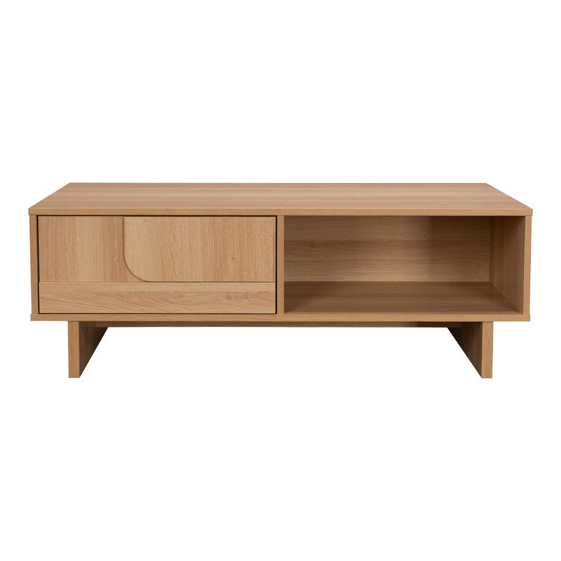 Τραπέζι σαλονιού Jenfia 4Life mdf σε φυσική απόχρωση 110x55x38,5εκ