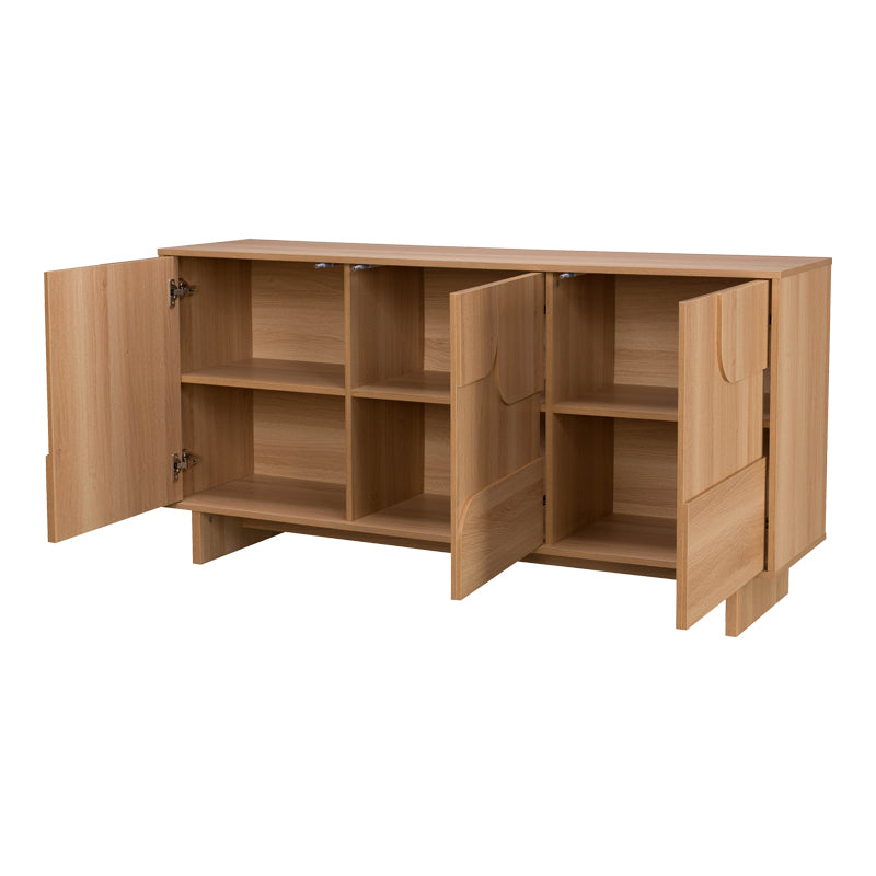 Μπουφές Jenfia 4Life mdf σε φυσική απόχρωση 150x39x75,5εκ