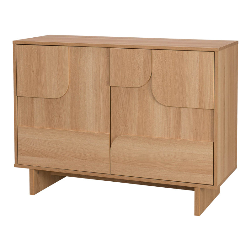 Μπουφές Jenfia 4Life mdf σε φυσική απόχρωση 101,2x39x75,5εκ