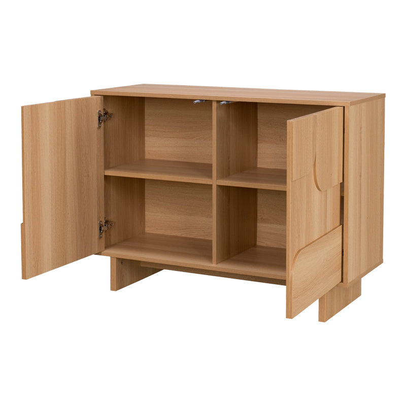 Μπουφές Jenfia 4Life mdf σε φυσική απόχρωση 101,2x39x75,5εκ