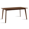 Τραπέζι Benson pakoworld MDF σε καρυδί απόχρωση 150x90x75εκ