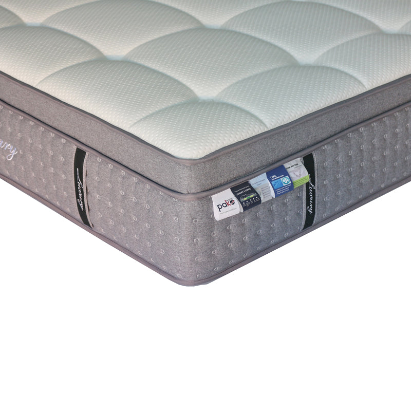 Στρώμα Luxury pakoworld pocket spring+gel memory foam+latex 34-36cm 160x200εκ
