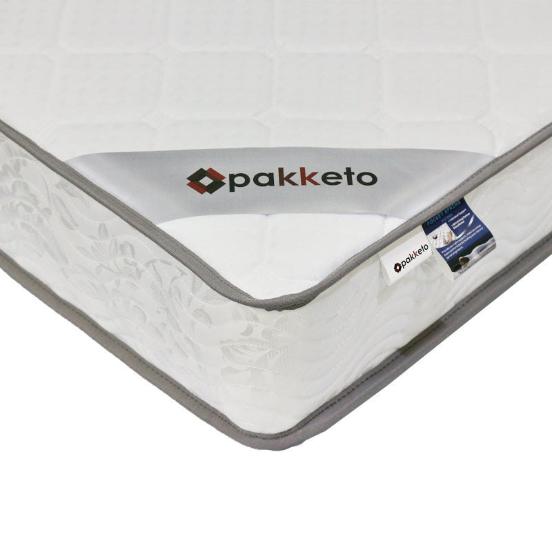 Στρώμα Frezio pakoworld pocket spring roll pack διπλής όψης 18-19cm 160x200εκ