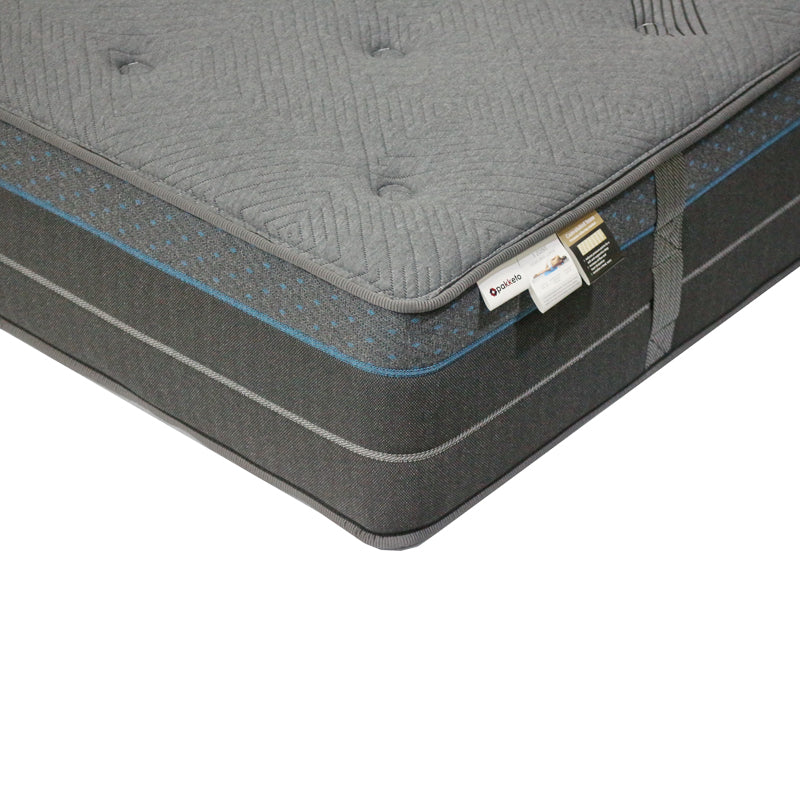 Στρώμα Resty pakoworld pocket spring μονής όψης με ενσωματωμένο ανώστρωμα 32cm 140x200εκ