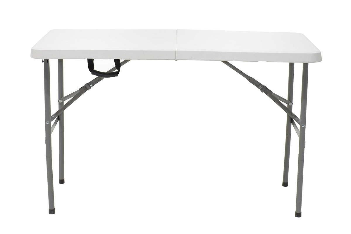 Τραπέζι catering Rodeo pakoworld πτυσσόμενο-βαλίτσα λευκό 122x60x74εκ