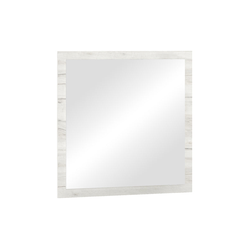 Τουαλέτα-καθρέπτης Neruda pakoworld λευκό antique-oak 114,5x39,5x76εκ