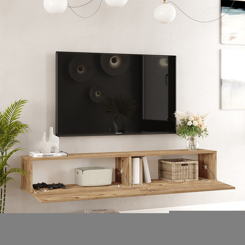 Έπιπλο τηλεόρασης επιτοίχιο Dello pakoworld sonoma 180x31.6x29.6εκ