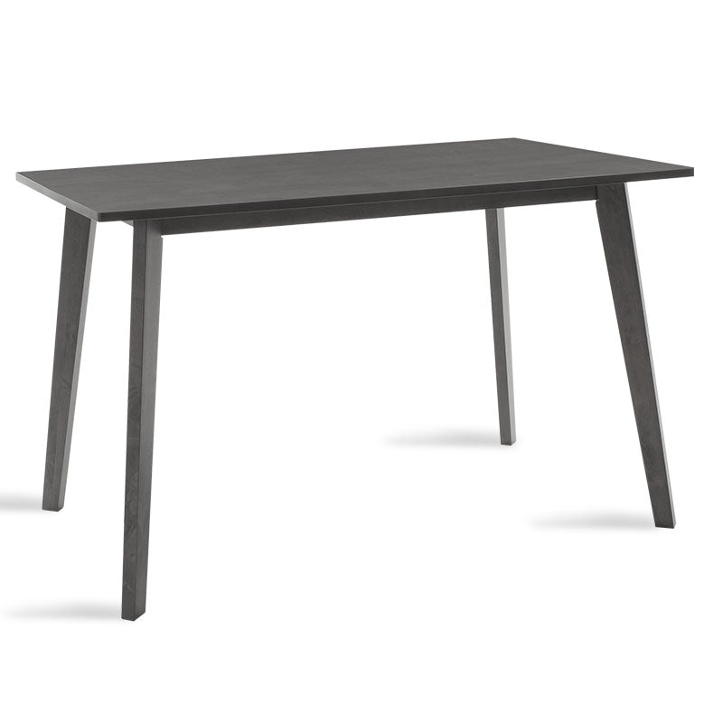 Tραπεζαρία Benson - Orlean pakoworld σετ 5τμχ rustic grey-ύφασμα γκρι 120x75x75εκ
