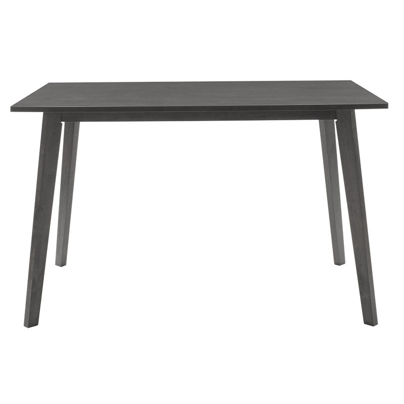 Tραπεζαρία Benson - Orlean pakoworld σετ 5τμχ rustic grey-ύφασμα γκρι 120x75x75εκ