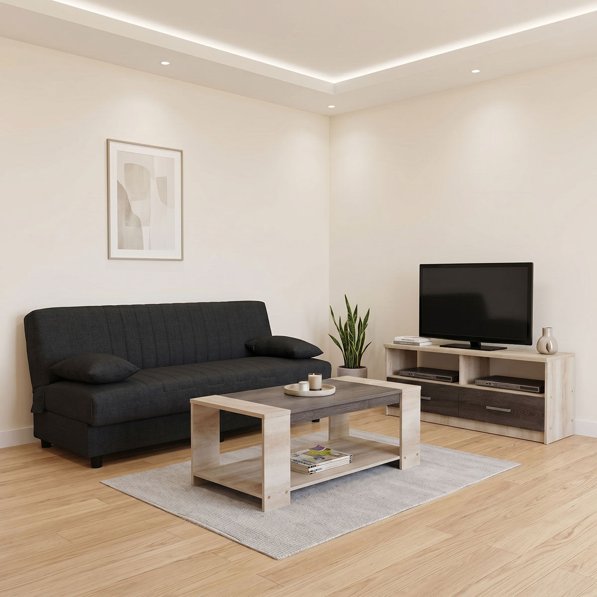 Φοιτητικό πακέτο επίπλων σαλονιού New Living 4Life σετ 3 τμχ