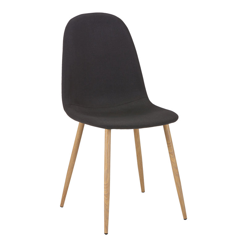 Τραπεζαρία Manka I-Bella pakoworld σετ 3τεμ σε sonoma truffle απόχρωση 80x80x77εκ