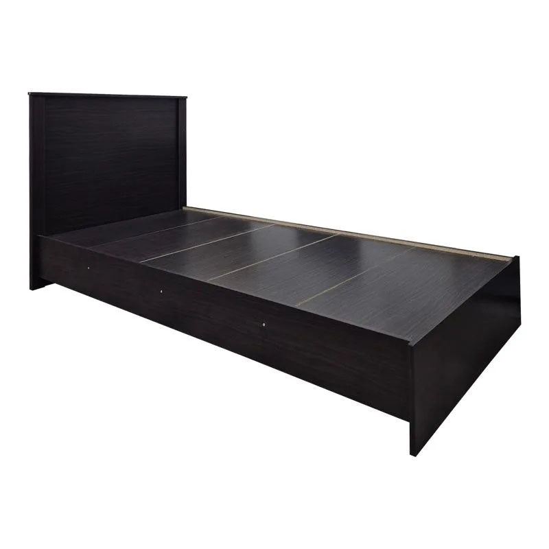 Κρεβάτι με στρώμα Athos-Perfecto pakoworld wenge 90x190εκ