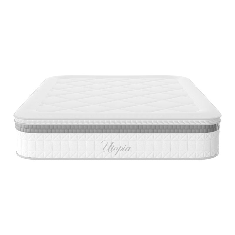 Κρεβάτι με στρώμα Olympus Utopia pakoworld με συρτάρι sonoma 160x200εκ