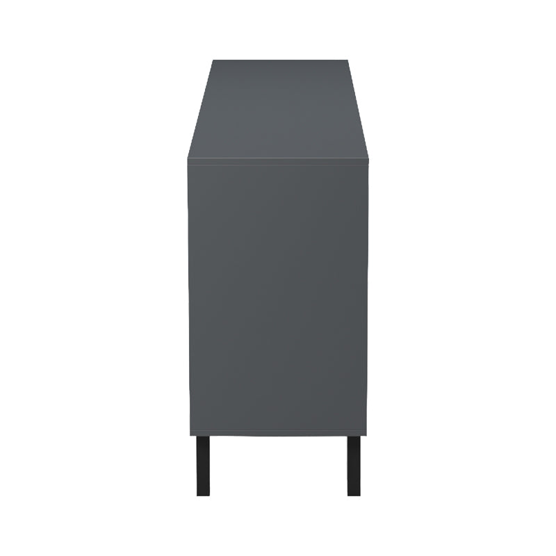 Μπουφές Tuscany pakoworld sonoma-ανθρακί 180x40x78.6εκ