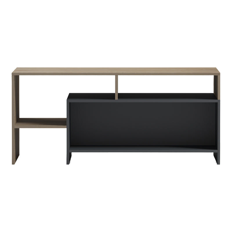 Τραπέζι σαλονιού Consa pakoworld sonoma - ανθρακί 120x60x53.6εκ