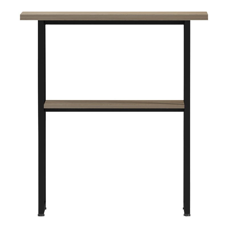 Κονσόλα Solain pakoworld sonoma-μαύρο μέταλλο 79x29x85εκ