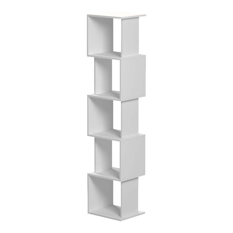 Βιβλιοθήκη Cubik pakoworld λευκό 35x30x161εκ