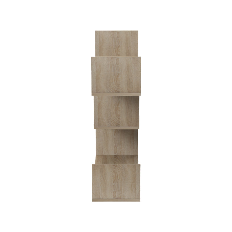 Ραφιέρα τοίχου Tiber pakoworld sonoma 120x22x67εκ