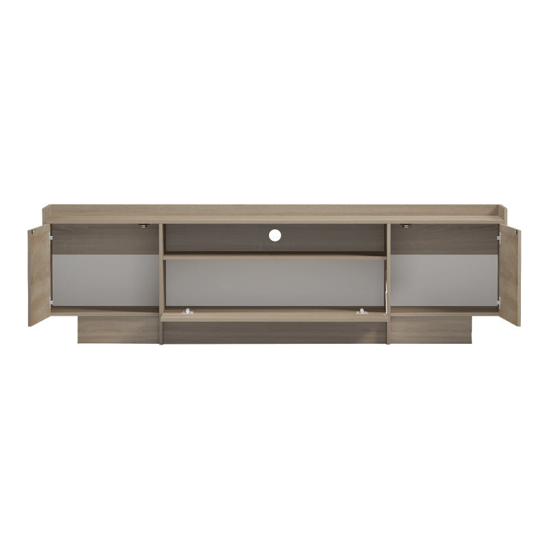 Έπιπλο τηλεόρασης Derden pakoworld sonoma 197x38x58εκ