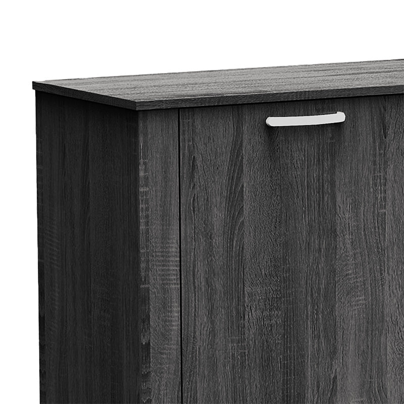 Μπουφές Kinley pakoworld σε ανθρακί-wenge απόχρωση 210x40x82εκ