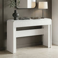 Κονσόλα Zeplen pakoworld λευκό mdf 110x38x75εκ