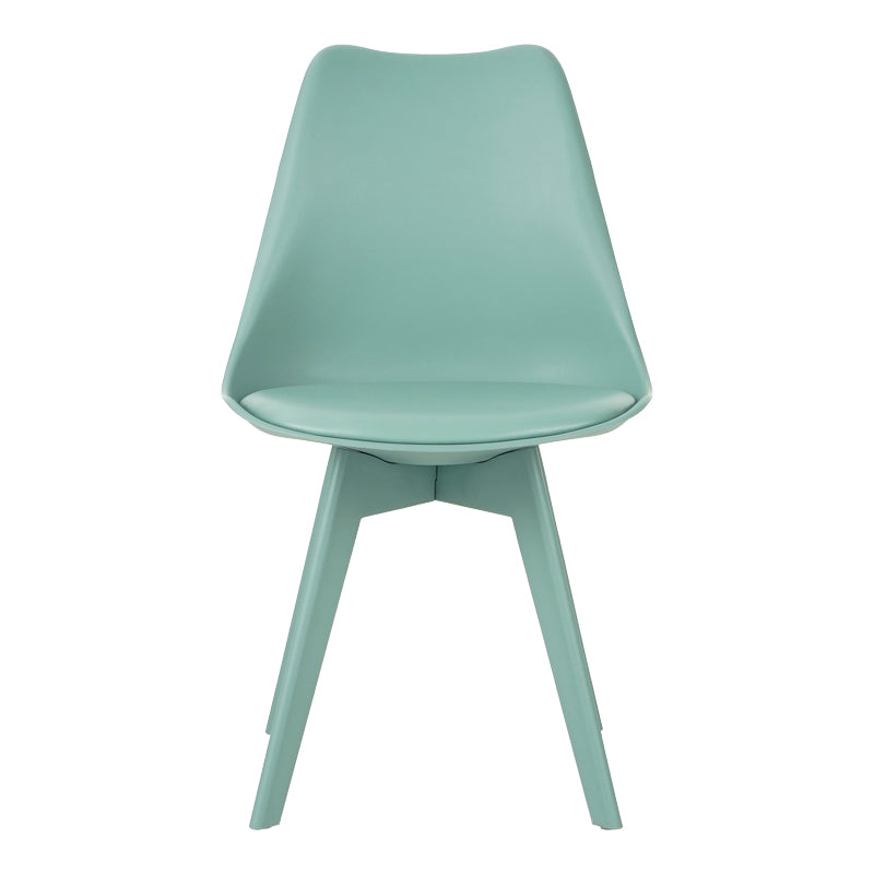 Καρέκλα Gaston I pakoworld PP-PU σε μέντα απόχρωση 48.5x53.5x81.5εκ