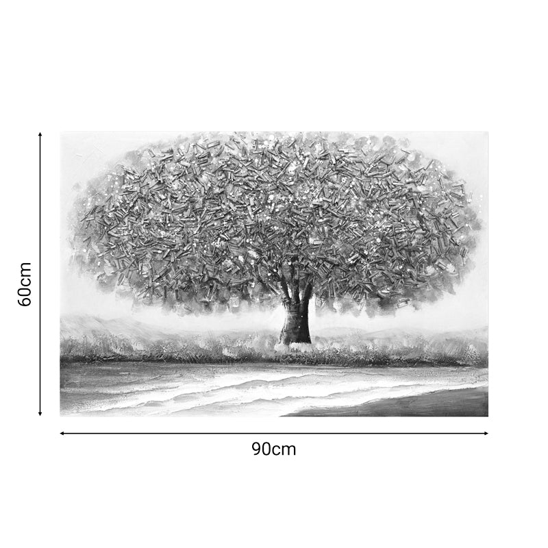 Πίνακας σε καμβά Forestree 3D Inart 90x3x60εκ