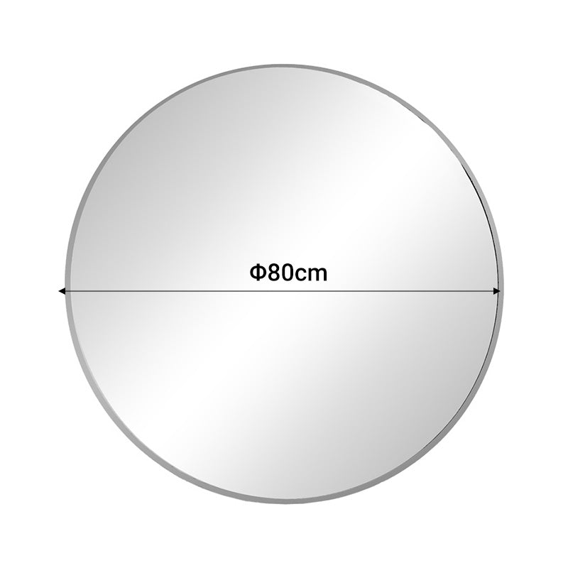 Καθρέπτης Emmett pakoworld χρυσό αλουμίνιο Φ80x2.5εκ