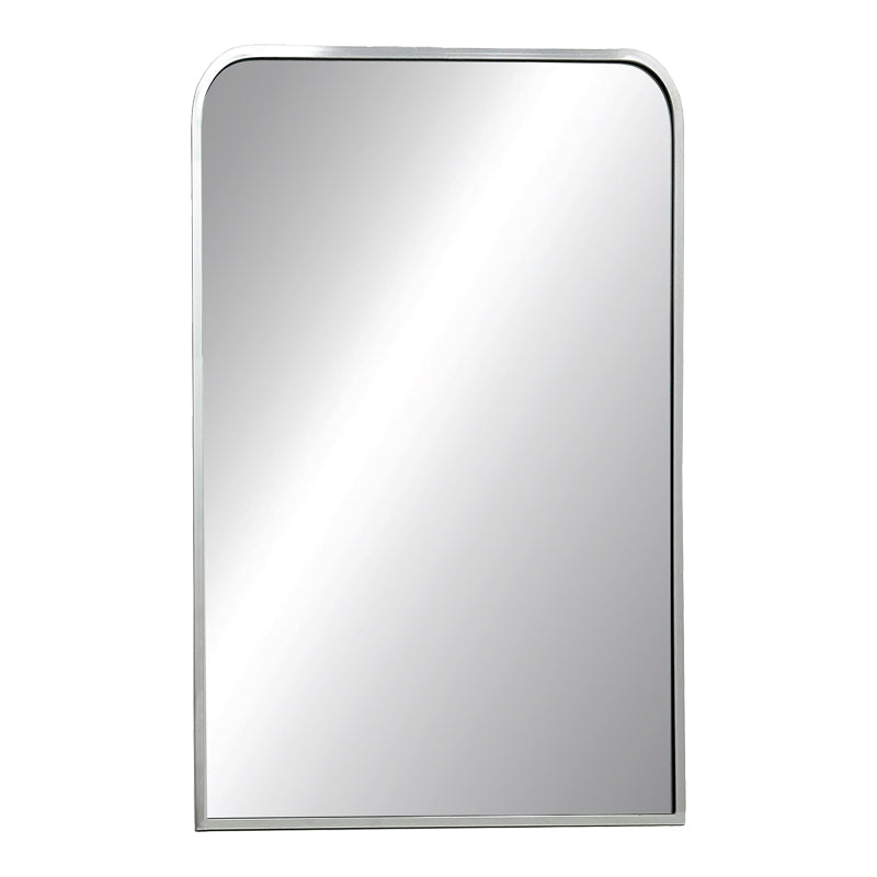 Καθρέπτης Classy pakoworld ασημί αλουμίνιο 50x2.5x80εκ