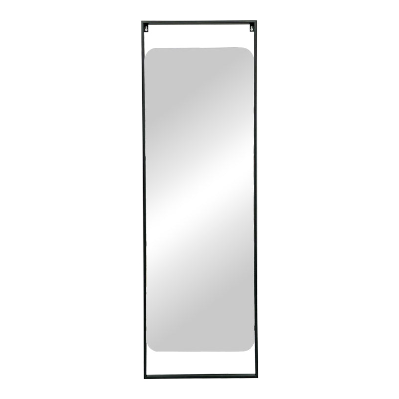 Καθρέπτης Piza pakoworld μαύρο μέταλλο 45x2x140εκ