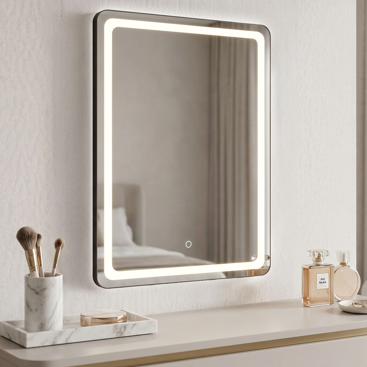 Καθρέπτης Derbo pakoworld led 50x2.5x70εκ
