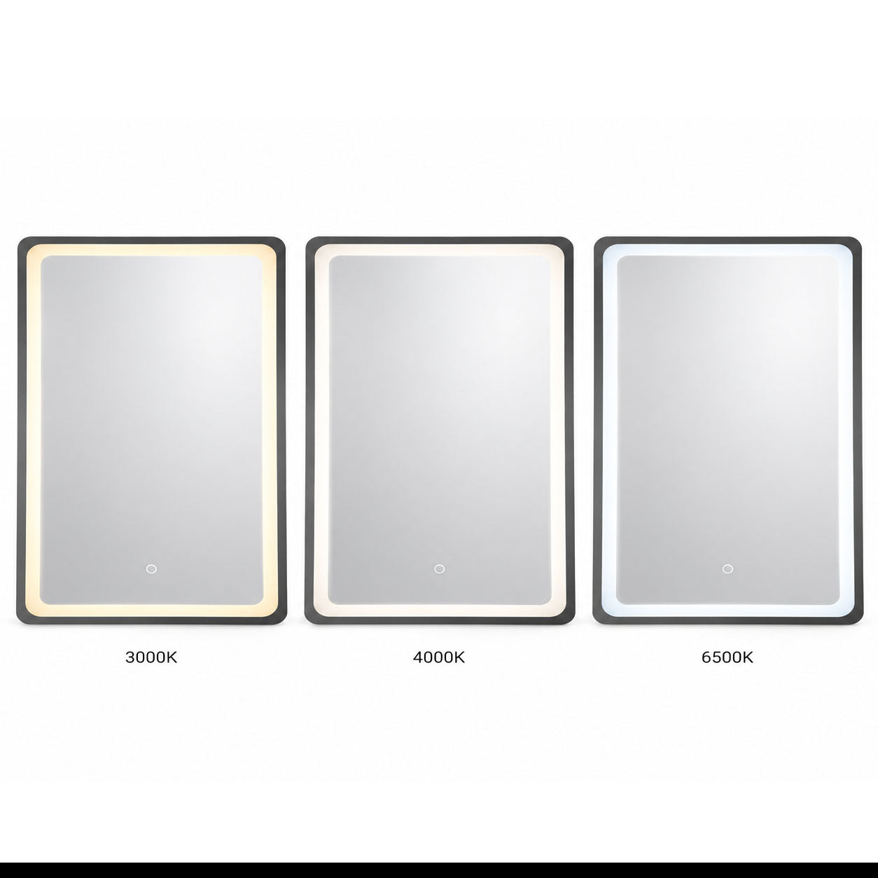 Καθρέπτης Derbo pakoworld led 60x2.5x80εκ