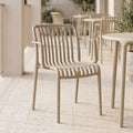 Πολυθρόνα Zoi pakoworld pp cappuccino 54x57.5x79εκ
