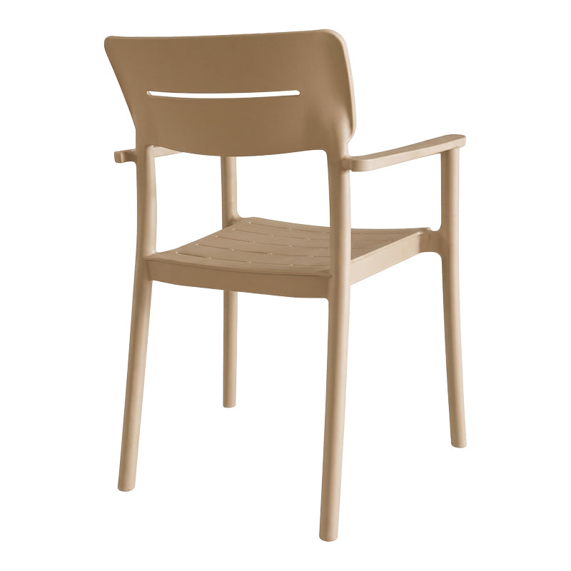 Πολυθρόνα Pilma 4Life cappuccino PP 57x54x82εκ