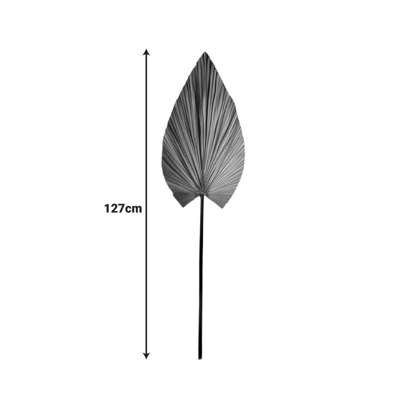Διακοσμητικό φύλλο Leafen pakoworld φυσικό palm leaf 134εκ