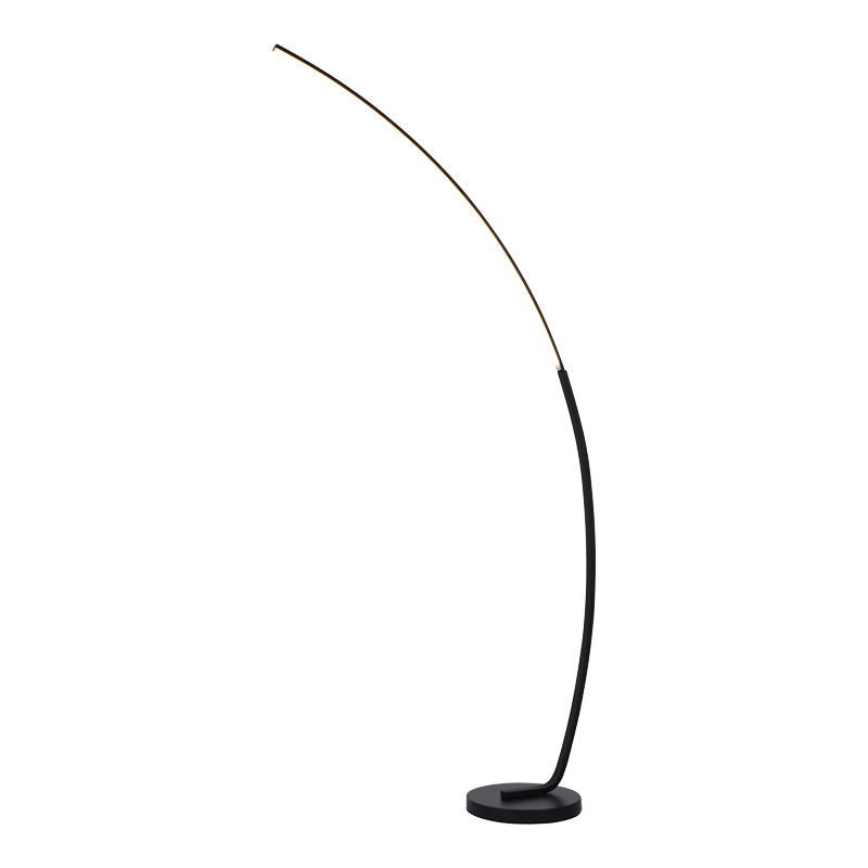 Φωτιστικό δαπέδου Archer pakoworld led μαύρο μεταλλικό 70x28x165εκ