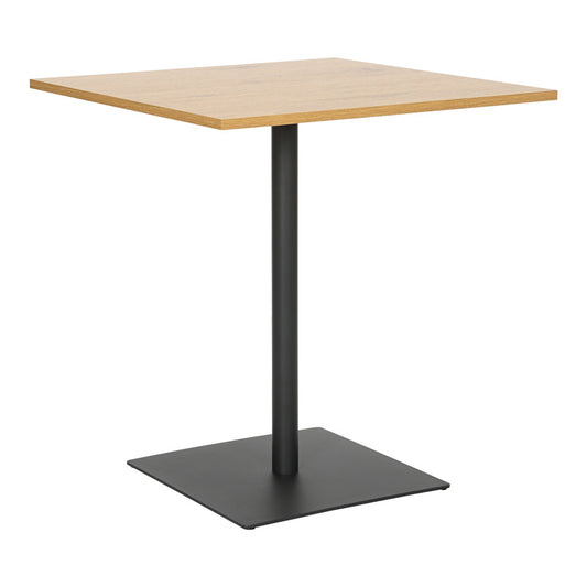 Τραπέζι Nerobian pakoworld mdf σε sonoma απόχρωση 70x70x75εκ