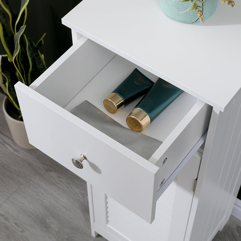 Ντουλάπι-στήλη Chesy pakoworld mdf λευκό 32x30x87εκ