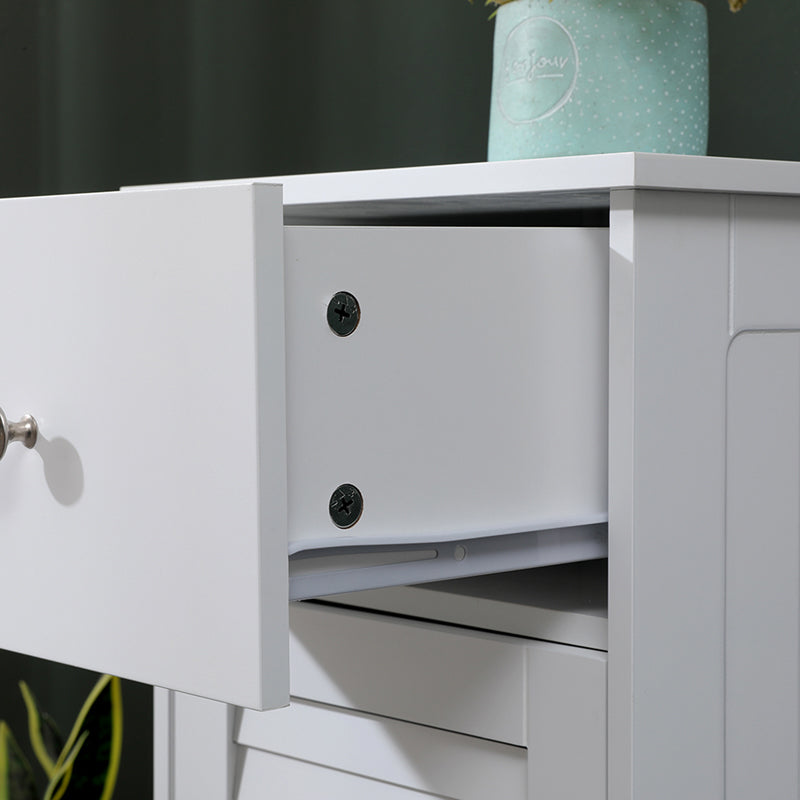 Ντουλάπι-στήλη Chesy pakoworld mdf λευκό 32x30x87εκ