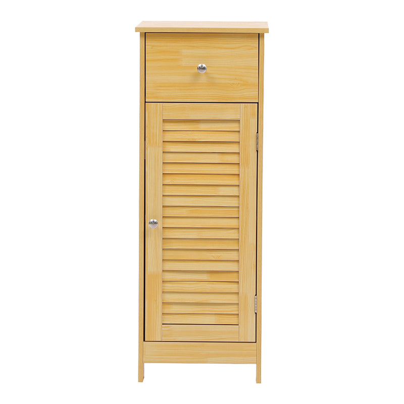 Ντουλάπι-στήλη Chesy pakoworld mdf σε φυσική απόχρωση 32x30x87εκ