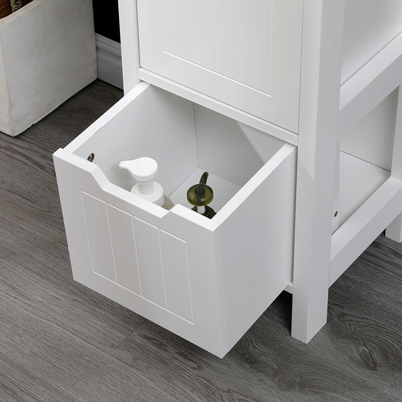 Ντουλάπι-στήλη Kelby pakoworld mdf λευκό 30x30x144εκ