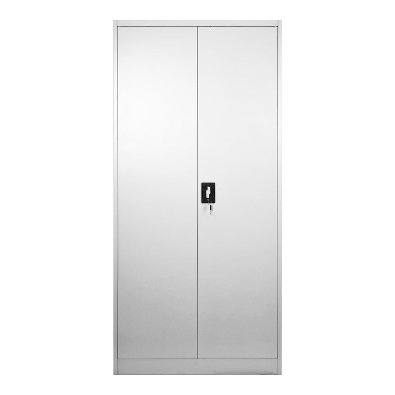 Μεταλλική ντουλάπα Ugren pakoworld ανοιχτό γκρι 90x40x180εκ